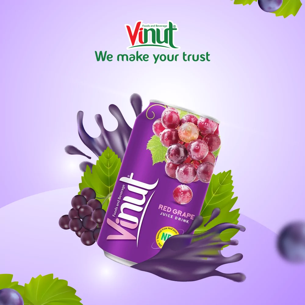 VINUT Red Grape Juice Drink