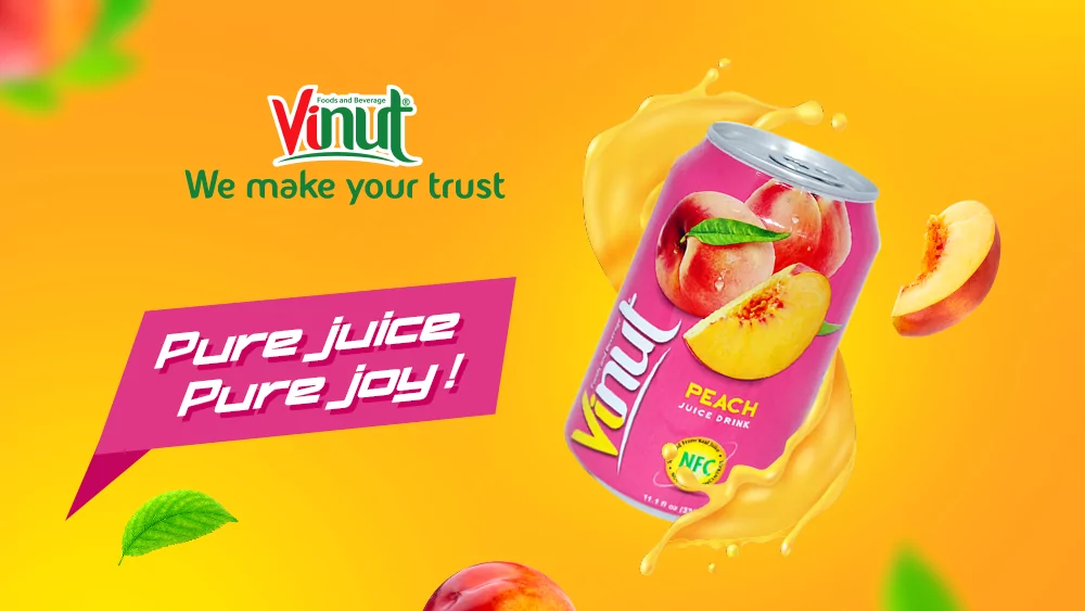 VINUT Peach Juice Drink VINUT Peach Juice Drink