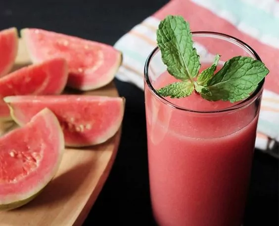 A cup of Guava Juice A cup of Guava Juice