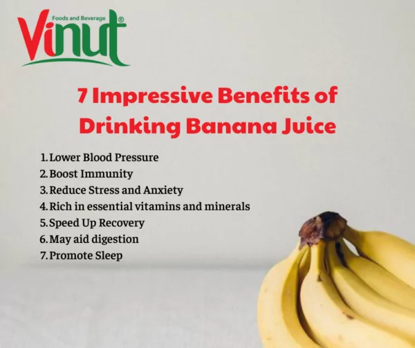 Health benefits of Banana Juice