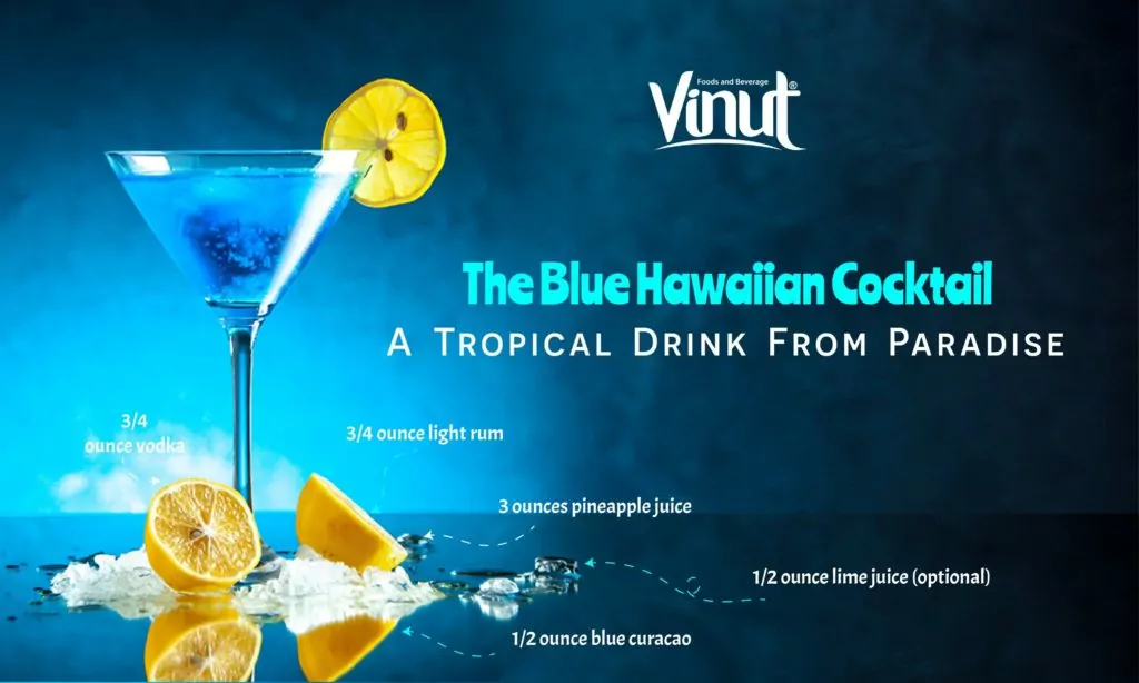 VINUT_Blue Hawaiian Cocktail VINUT_Blue Hawaiian Cocktail