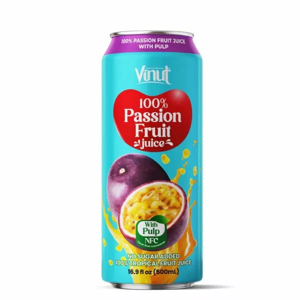 The Top 10 Best Healthy Juice for Health 5 16.9 fl oz Vinut 100 NFC Tropical Passion Fruit Juice drink with Pulp No Sugar Added