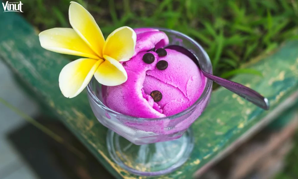 Dragon Fruit: A Journey into Its Origins, Varieties, and Health Benefits 14 VINUT_Dragon Fruit Sorbet
