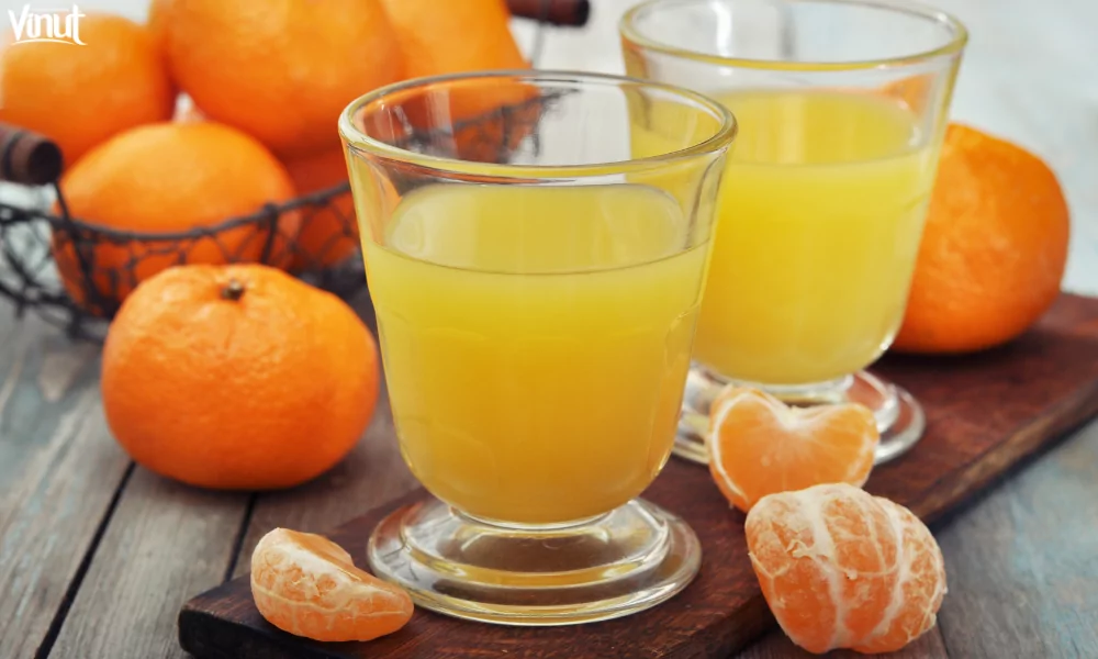 Top 10 Delicious Juice Drinks for the Lunar New Year 3 VINUT_ Tangy Tangerine Twist