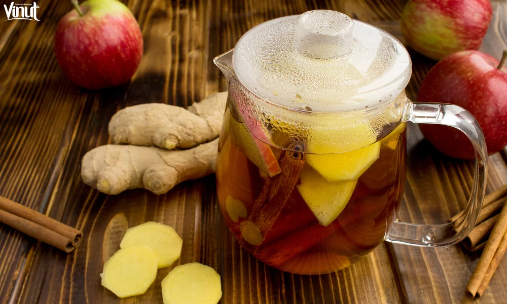 Top 10 Delicious Juice Drinks for the Lunar New Year 7 VINUT_Auspicious Apple Ginger Elixir
