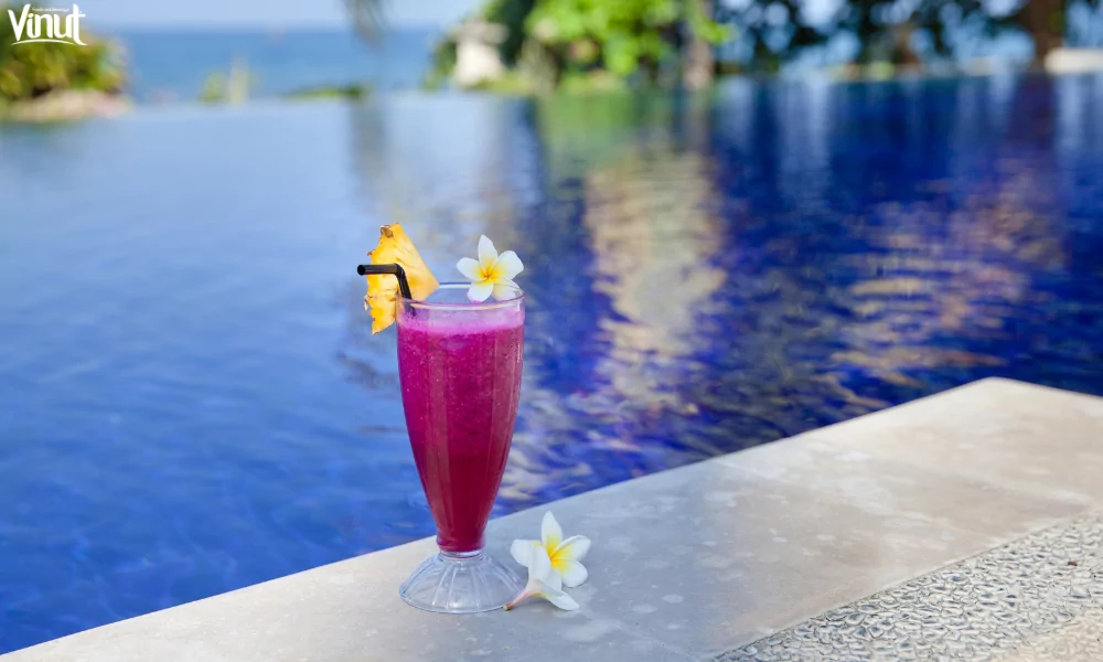 Top 10 Delicious Juice Drinks for the Lunar New Year 9 VINUT_Joyful Dragonfruit Fizz