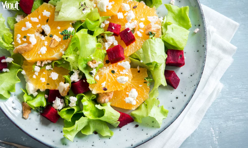 Tangerine: Varieties, 4 Nutritional Benefits and Culinary Uses 5 VINUT_Salad