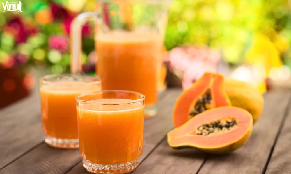 Top 10 Delicious Juice Drinks for the Lunar New Year 12 VINUT_Peaceful Papaya Euphoria