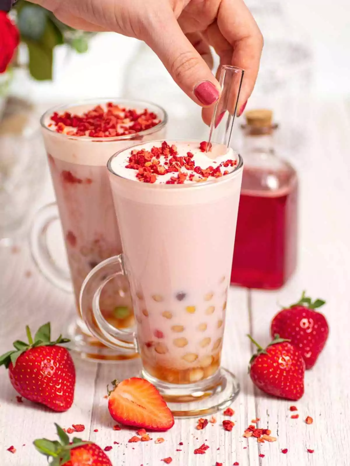 The Wonderful World of Strawberry Milk Bubble Tea 3 The Wonderful World of Strawberry Milk Bubble Tea