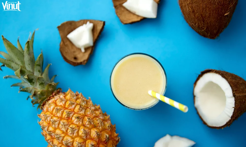 Coconut Milk Infused with Fruit Juices: The Ultimate Fusion 3 VINUT_Pineapple-Coconut Cooler