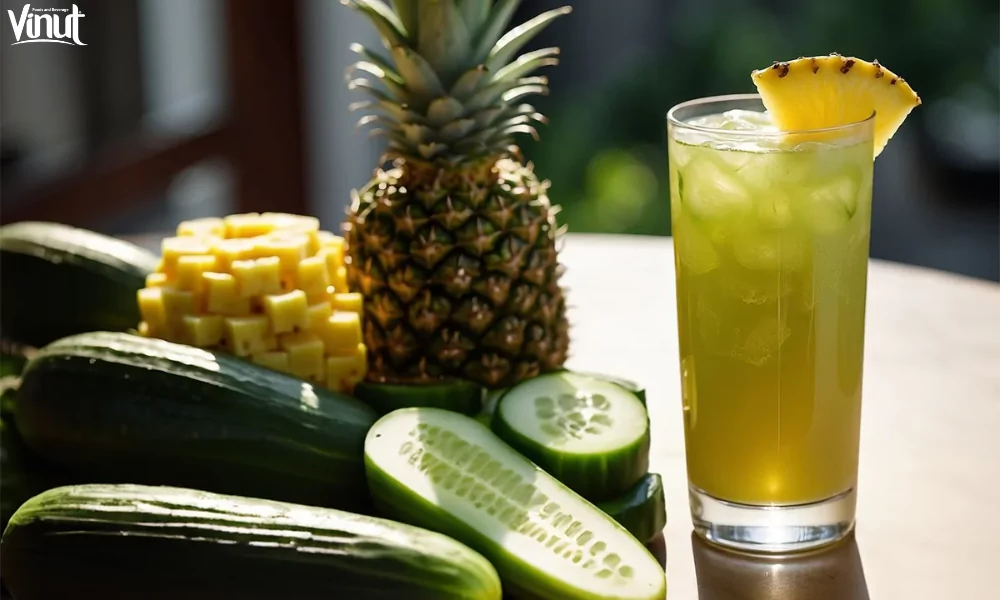 VINUT_Cucumber, Pineapple, and Ginger Refresher