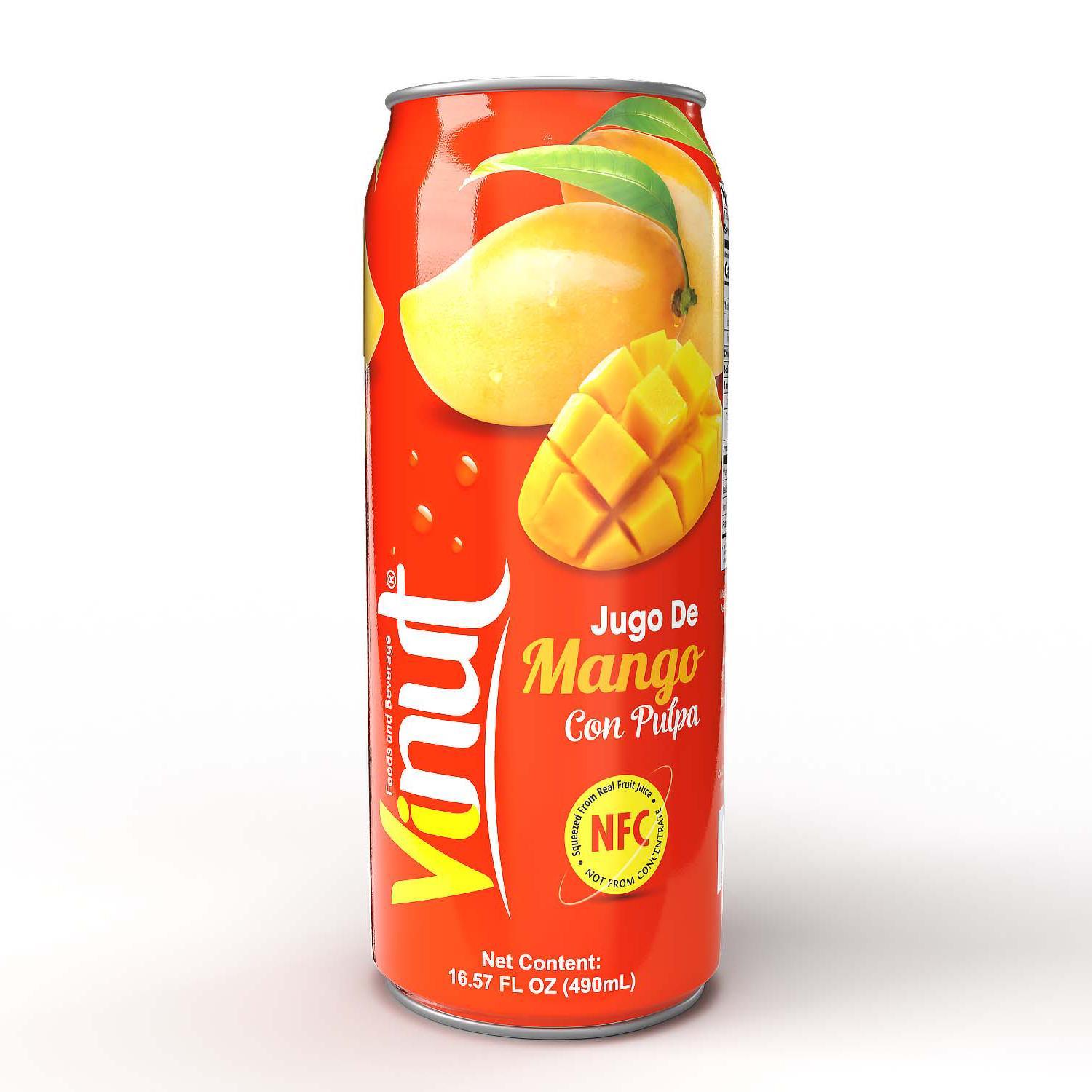 16.9 fl oz VINUT NFC Mango Juice Drink with pulp