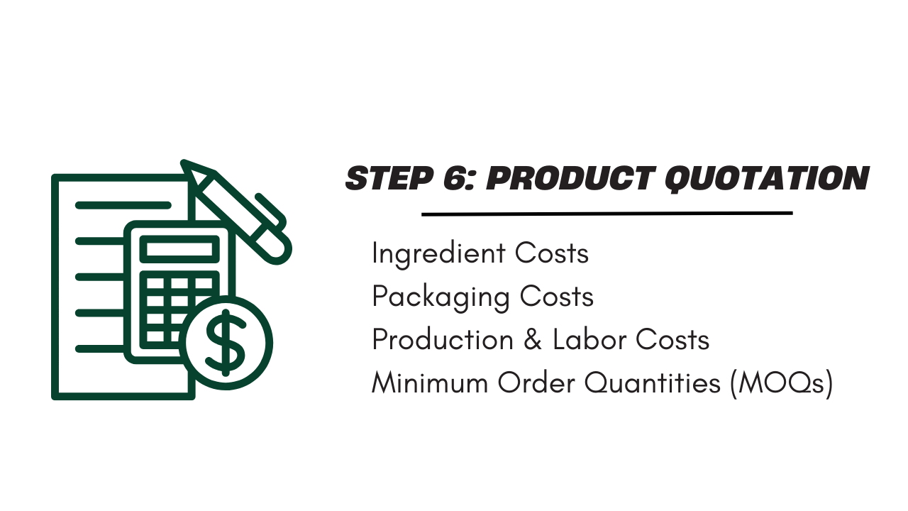 Step 6: Product Quotation – Getting the Final Cost Estimate