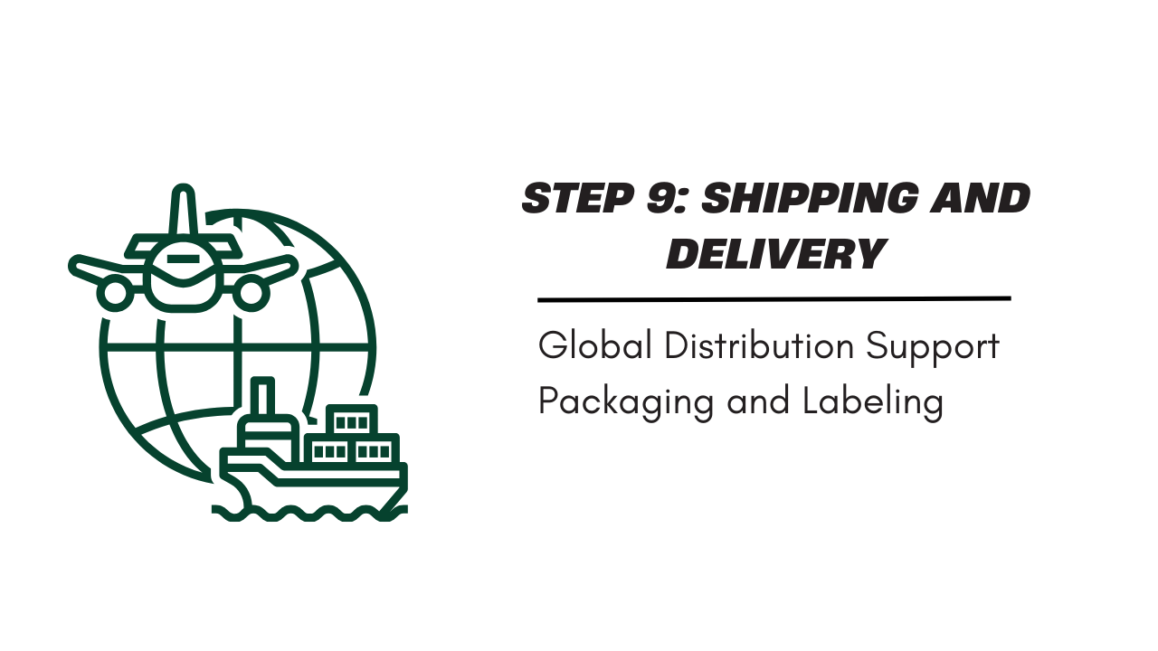 Step 9: Shipping and Delivery – Bringing Your Product to Market