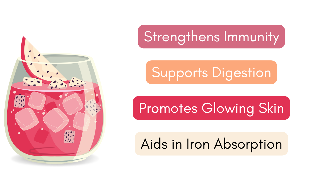 VINUT_ Dragon Fruit Juice: The Immunity Booster