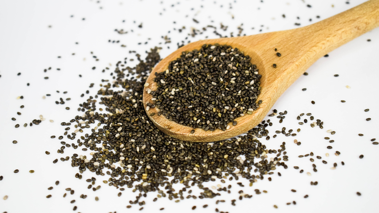 VINUT_Basil seeds (Ocimum basilicum), also known as sabja or tukmaria seeds