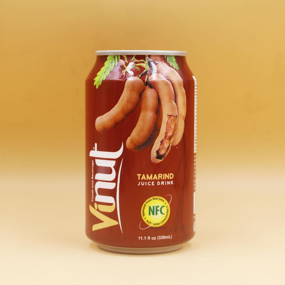 VINUT Tamarind Juice Drink, NFC Squeezed From Real Juice Not From Concentrate, Can, 11.1 fl oz (330 mL)