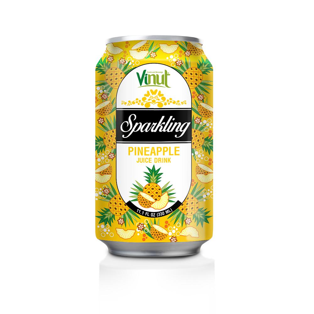 11.1 fl oz VINUT Pineapple Juice Sparkling water drink