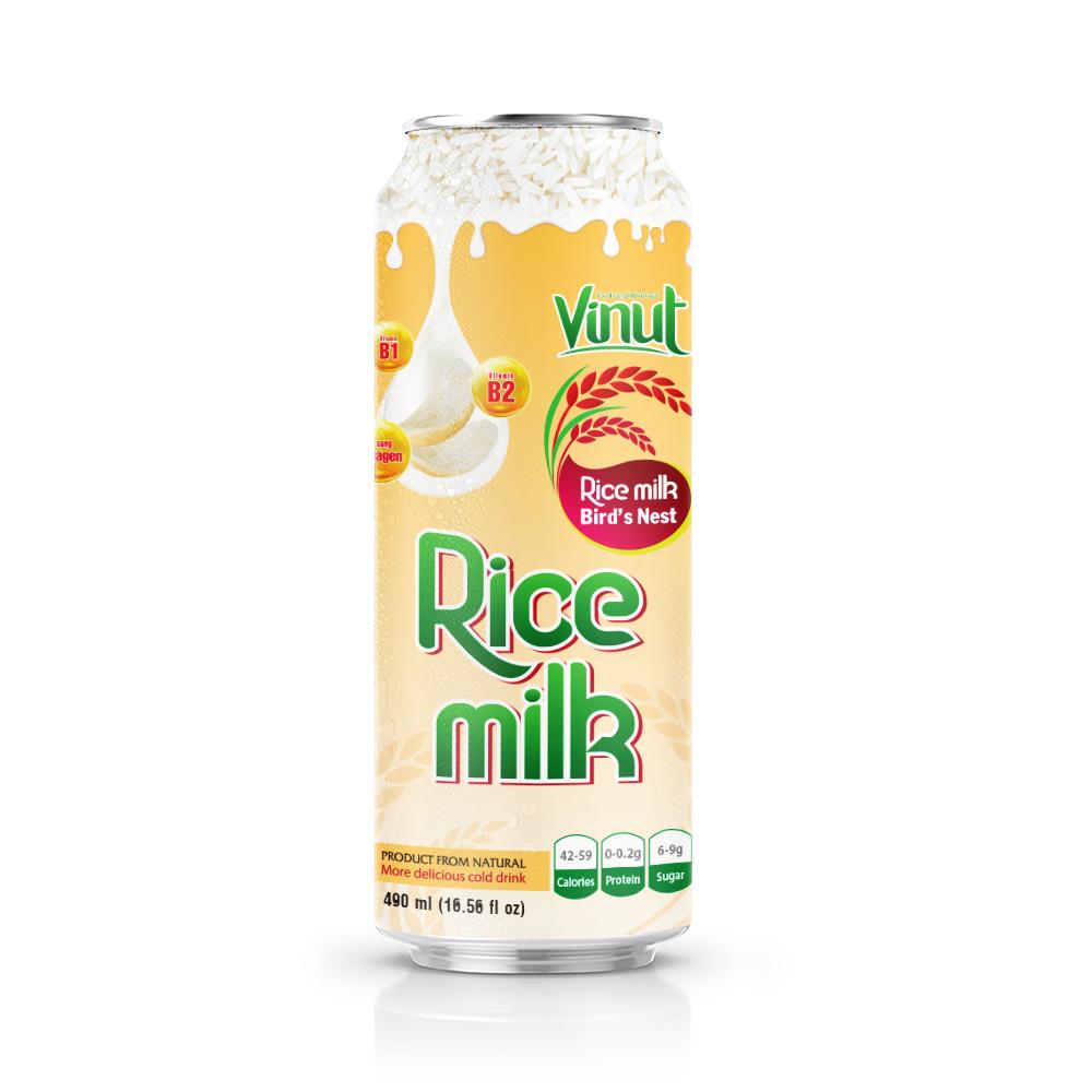 16.56 fl oz VINUT healthy drink Rice Milk with Birds nest