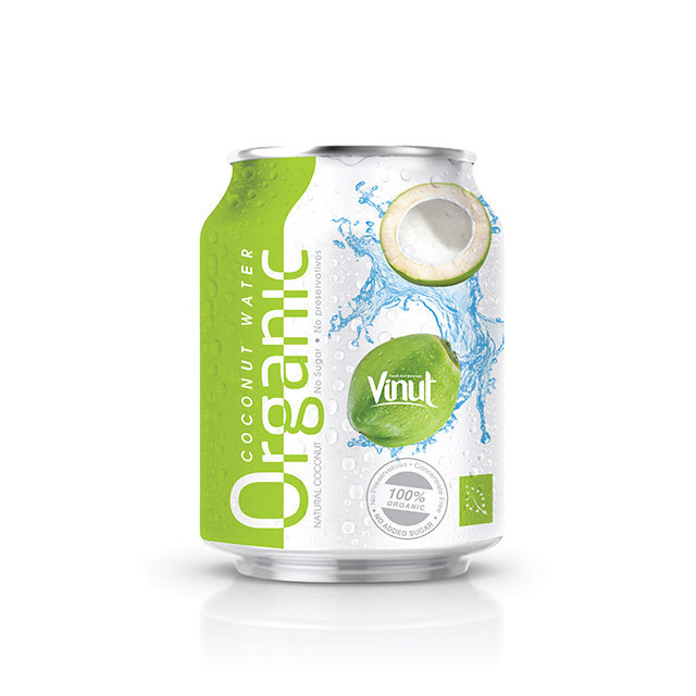 250ml Organic Coconut Water - no Sugar, No preservative( EU Organic Certification)