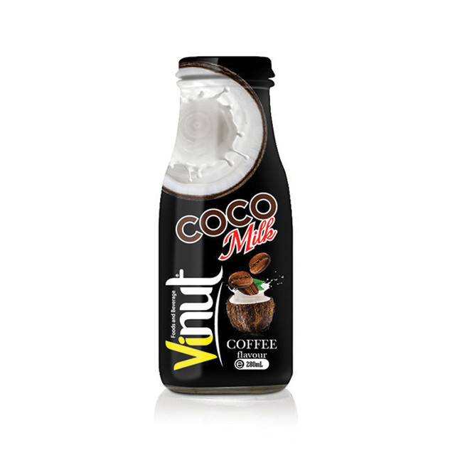280ml VINUT Bottle Coconut milk with Coffee flavour
