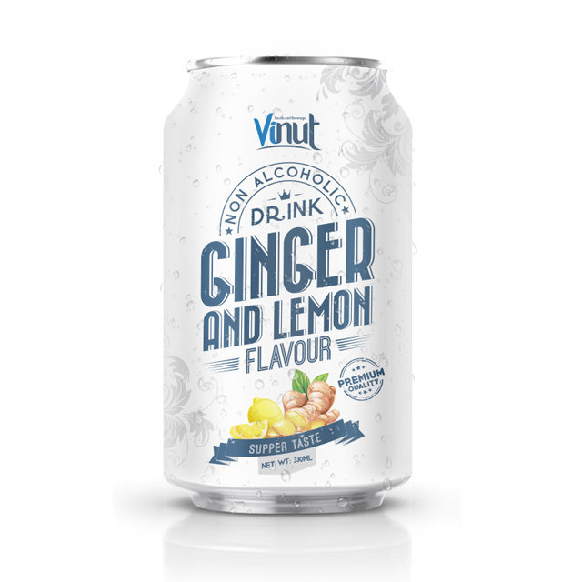 330ml VINUT Ginger and Lemon Non-Alcoholic Beer Drink