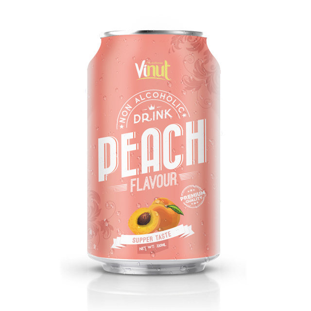 330ml VINUT Peach Non-Alcoholic Beer Drink