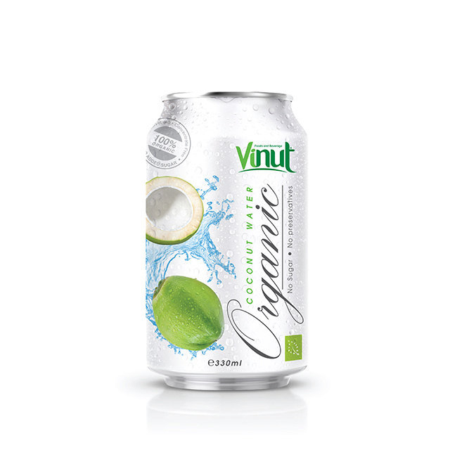 330ml Organic Coconut Water - no Sugar No preservative ( EU Organic Certification)