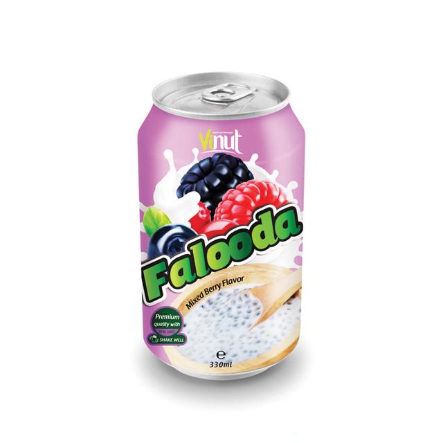 330ml VINUT Premium Mixed Berry (Blueberry, Cranberry, Black Currant, Strawberry, Cherry)Falooda  juice drink