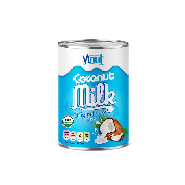 400ml USDA Organic 100% Coconut Milk (Pack of 24)
