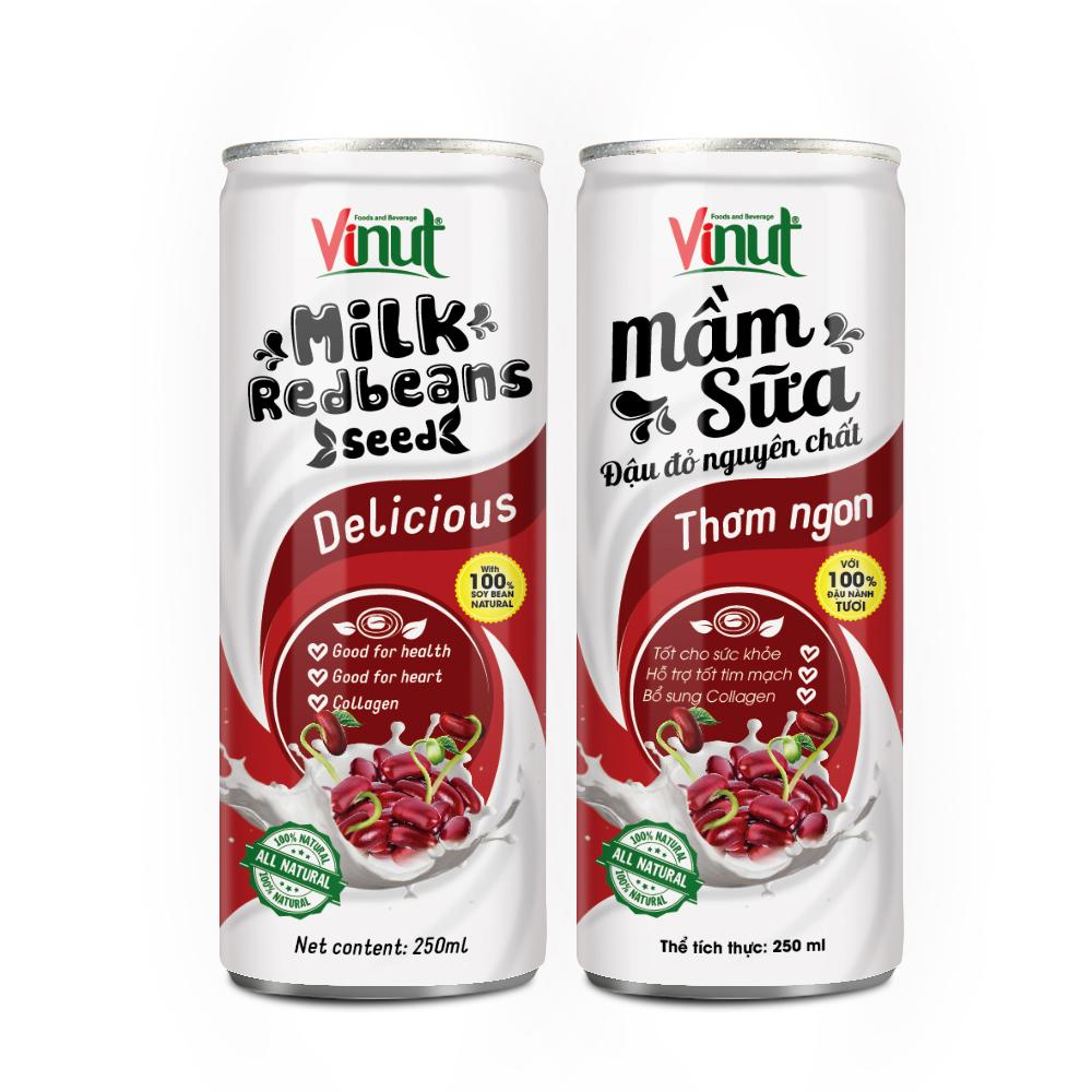 250ml VINUT Collagen Red beans seed Milk
