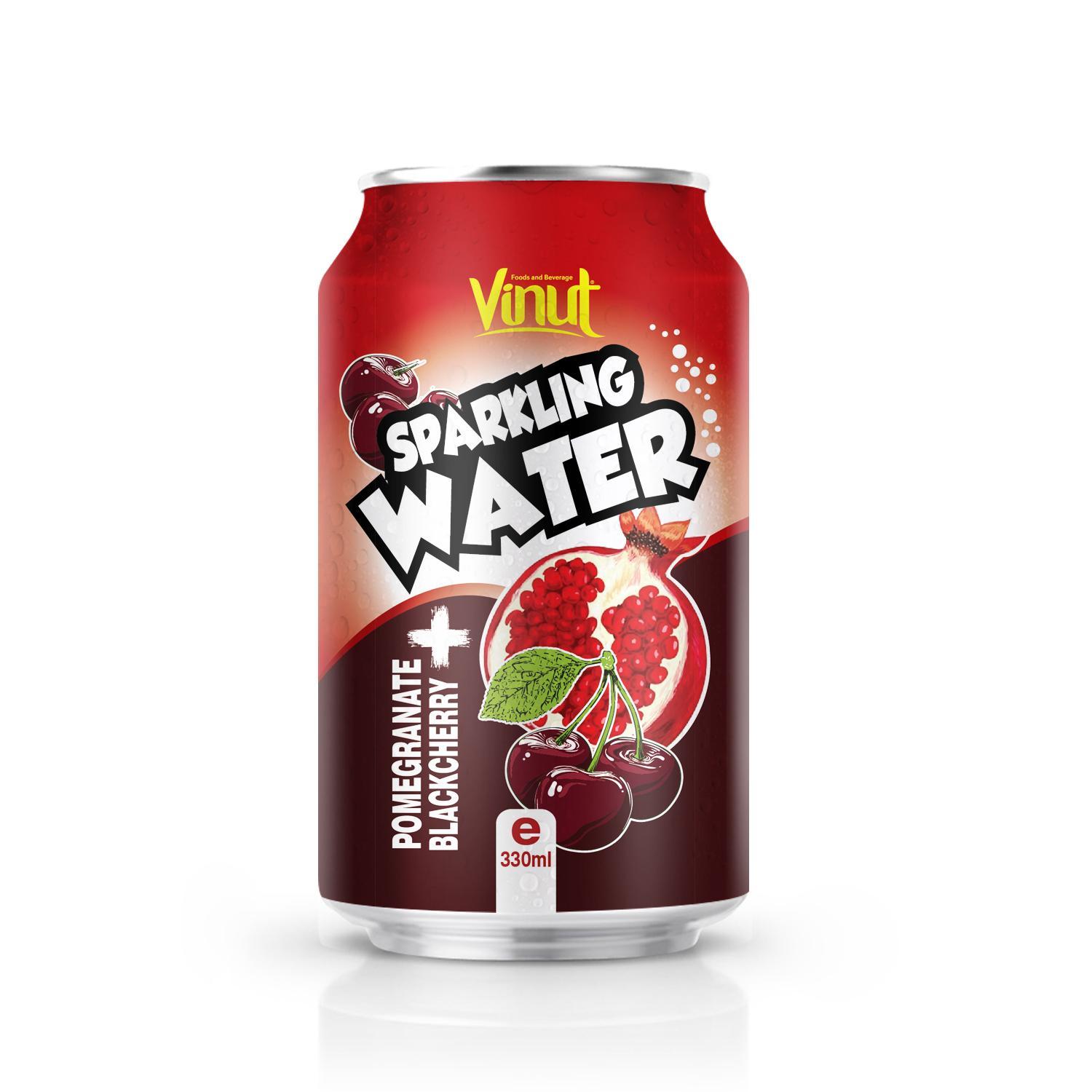 330ml VINUT Pomegranate & Black Cherry Sparkling water