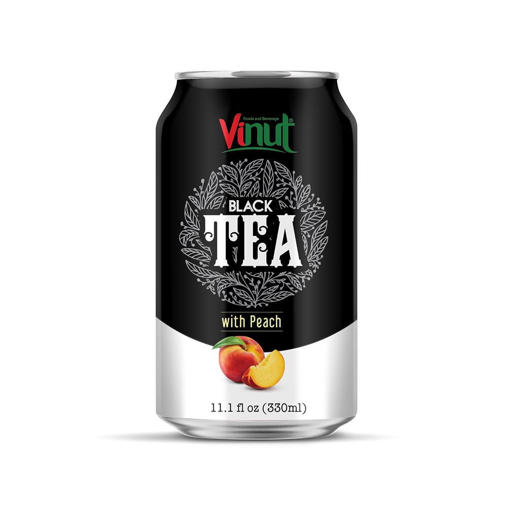 11.1 fl oz VINUT Black tea with Peach flavor