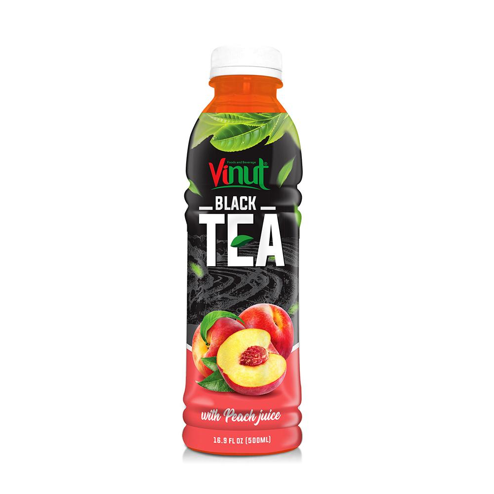 16.9 fl oz VINUT Black tea with Peach juice