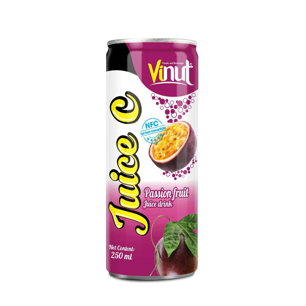 250ml VINUT Pasion fruit Juice Drink