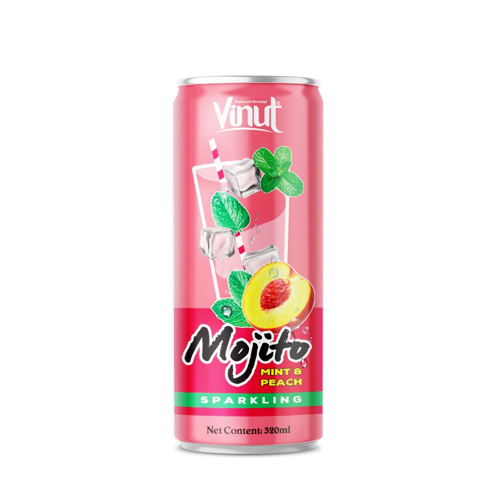 320ml VINUT Mint & Peach Mojito Sparkling water