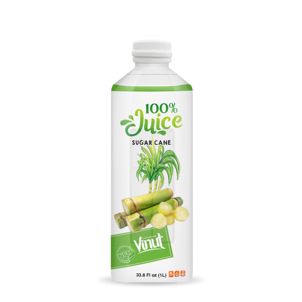 VINUT 100% Sugar Cane Juice, NFC, PET Bottle, 33.8 Fl oz (1L)