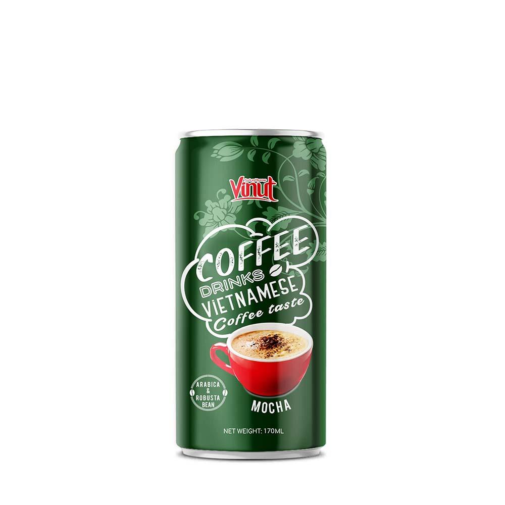 170ml VINUT Arabica &amp; Robusta Can Coffee Mocha drink