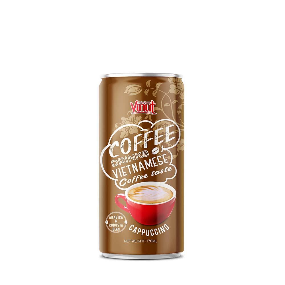 170ml VINUT Arabica &amp; Robusta Coffee Cappuccino drink