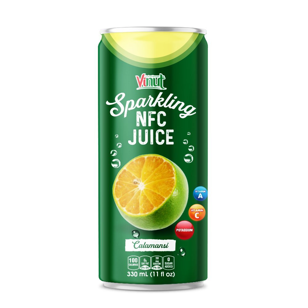 11 fl oz Vinut NFC Calamansi Sparkling water