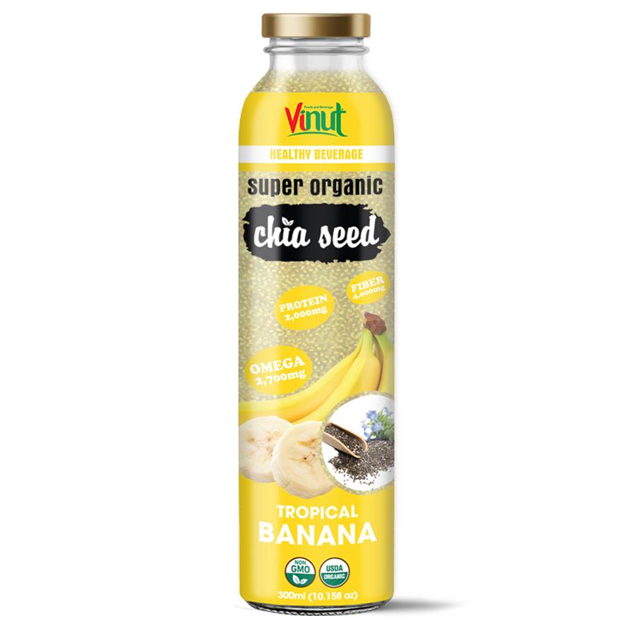 10.15 fl oz Vinut Organic Chia Seed Drink with Banana