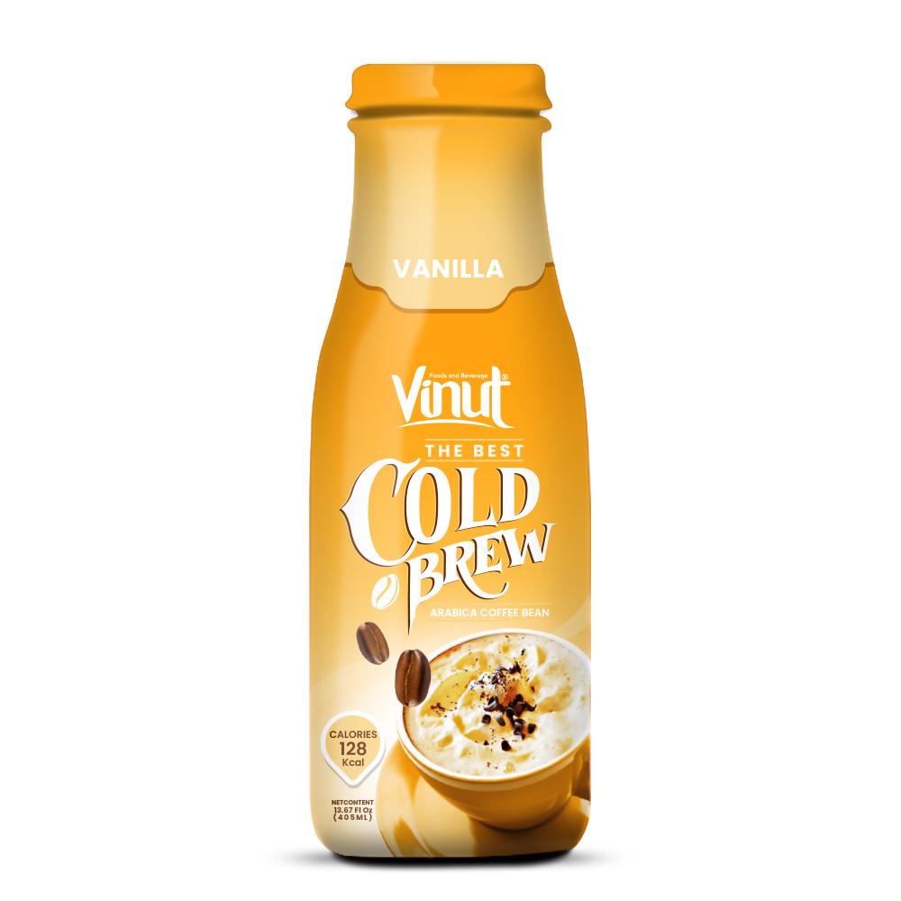 13.67 fl oz Vinut Cold Brew Arabica Vanilla Coffee Bean (Calories 128 Kcal)