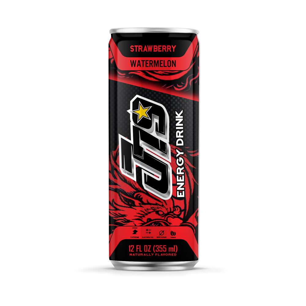 12 fl oz J79 Healthy Energy Drink (Strawberry & Watermelon Zero Sugar Natural Caffeine Enhanced Hydration)