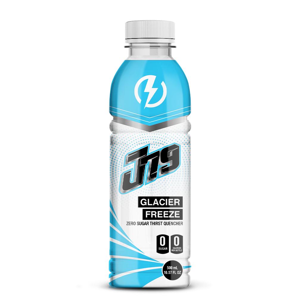 16.57 fl oz J79 Zero Sugar Glacier & Freeze Energy Drinks Thirst Quencher Sports Drink