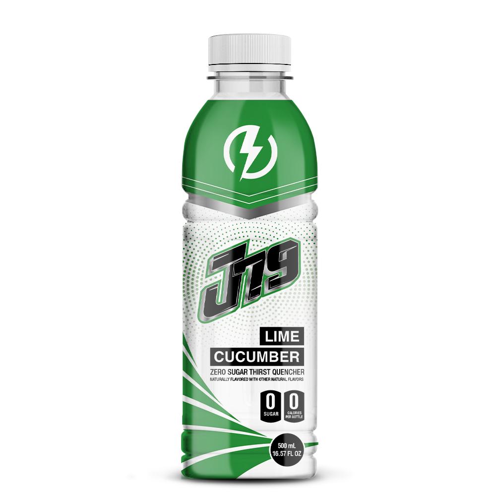 16.57 fl oz J79 Zero Sugar Lime & Cucumber Energy Drinks Thirst Quencher Sports Drink