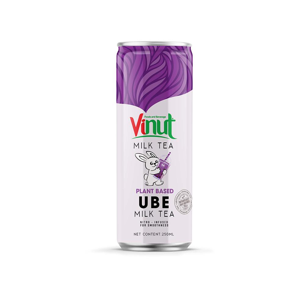 250ml Vinut UBE Milk Tea Plant-Based (Non-caffeinated, Non-GMO )  Pack of 12