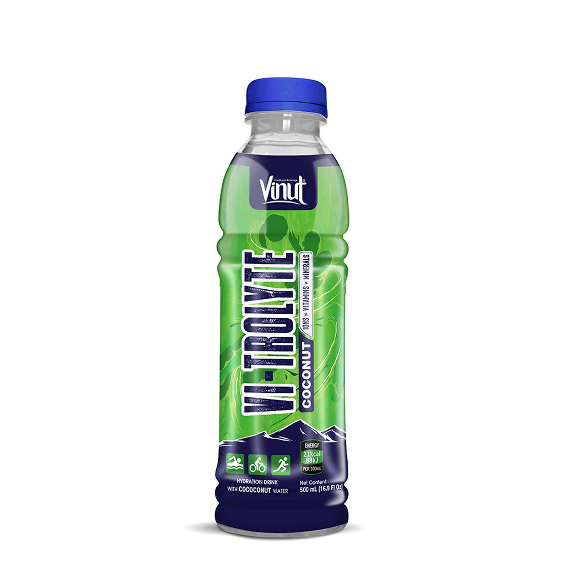 16.9 fl oz Vinut Hydration with Coconut drink (icons, Vitamins, minerals)
