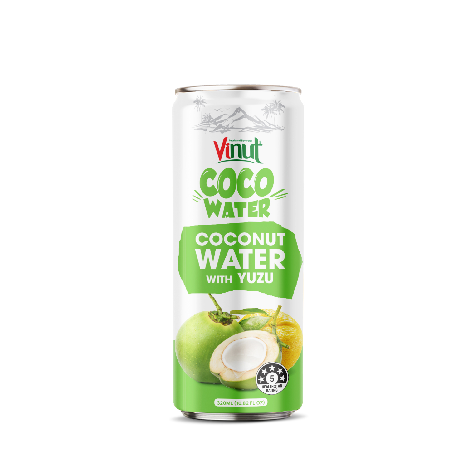 10.82 fl oz Vinut Coco Water with Yuzu