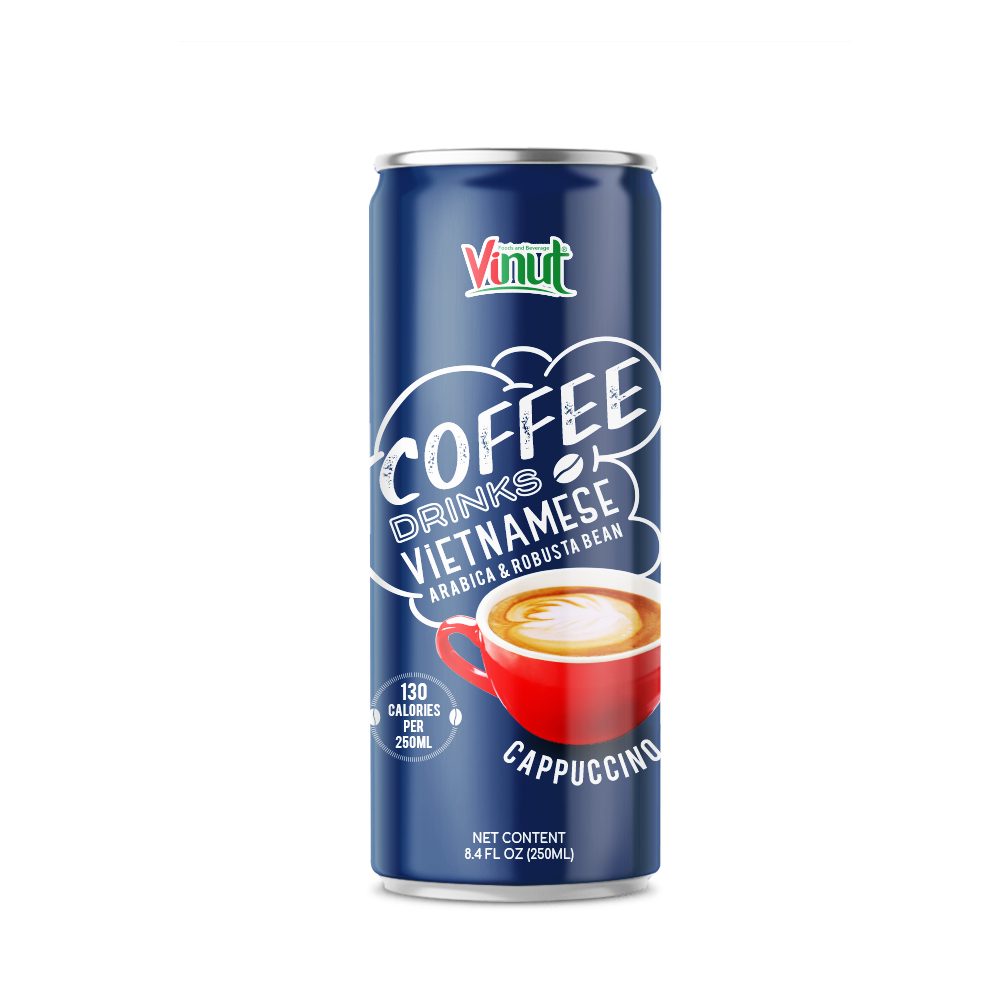 250ml VINUT Arabica &amp; Robusta Coffee drink Cappuccino