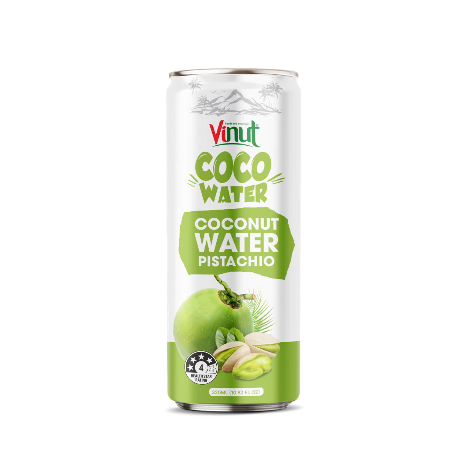 10.8 fl oz Vinut Coco Water Pistachio
